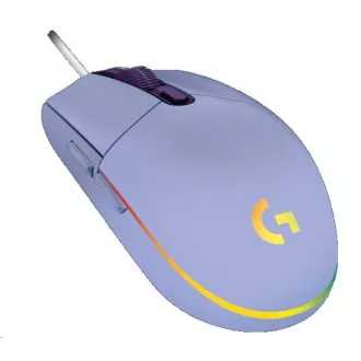 Logitech herná myš Gaming Mouse G203 LIGHTSYNC 2nd Gen, EMEA, USB, lilac Logitech herná myš Gaming Mouse G203 LIGHTSYNC 2nd Gen, EMEA, USB, lilac
