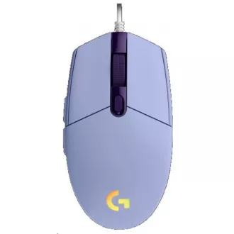Logitech herná myš Gaming Mouse G203 LIGHTSYNC 2nd Gen, EMEA, USB, lilac Logitech herná myš Gaming Mouse G203 LIGHTSYNC 2nd Gen, EMEA, USB, lilac