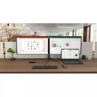 i-tec USB-C HDMI DP Docking Station, Power Delivery 100 W