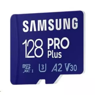Samsung micro SDHC karta 128GB PRO Plus + SD adaptér