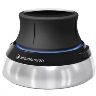 3Dconnexion SpaceMouse Compact 3DX-700059, čierna, strieborná