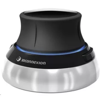 3Dconnexion SpaceMouse Compact 3DX-700059, čierna, strieborná 3Dconnexion SpaceMouse Compact 3DX-700059, čierna, strieborná
