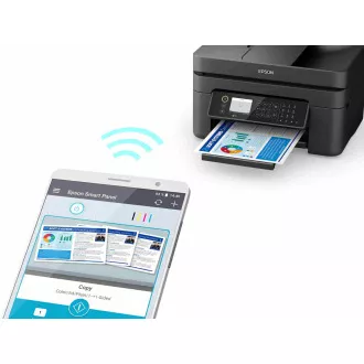 EPSON tlačiareň ink WorkForce WF-2870, A4, 5760x1440 dpi, 33 ppm, USB, WiFi, LAN, LCD