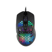 C-TECH herná myš Scarab, 7200 DPI, RGB podsvietenie, USB