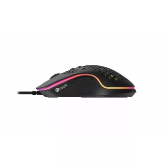 C-TECH herná myš Scarab, 7200 DPI, RGB podsvietenie, USB
