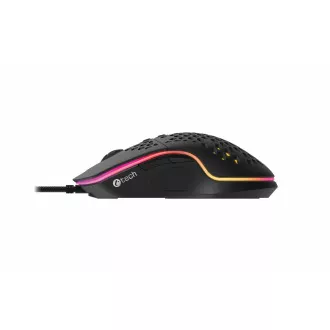 C-TECH herná myš Scarab, 7200 DPI, RGB podsvietenie, USB C-TECH herná myš Scarab, 7200 DPI, RGB podsvietenie, USB