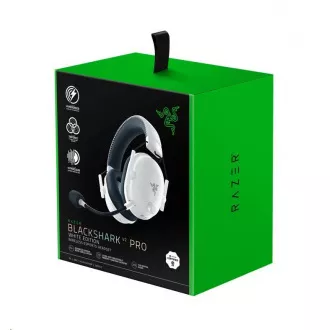 RAZER slúchadlá Blackshark V2 Pro, bezdrôtové, biela