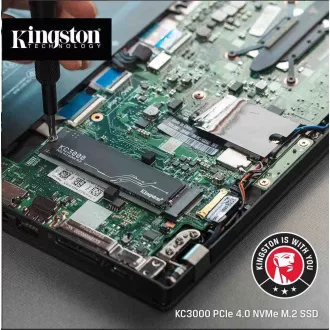 Kingston SSD 2TB (2048GB) KC3000 M.2 2280 NVMe™ PCI Gen 4 (R 7000MB/s; W 7000MB/s)