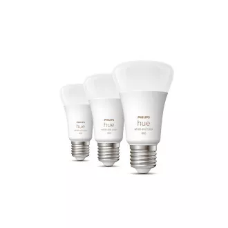 PHILIPS Hue White and Color Ambiance 6.5W 800 E27 3ks PHILIPS Hue White and Color Ambiance 6.5W 800 E27 3ks