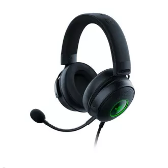 RAZER slúchadlá Kraken V3 Hypersense, USB, čierna