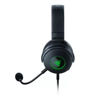 RAZER slúchadlá Kraken V3 Hypersense, USB, čierna