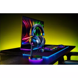 RAZER slúchadlá Kraken V3 Hypersense, USB, čierna
