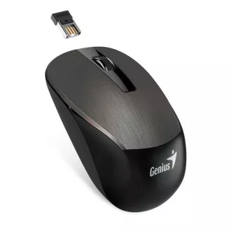 GENIUS myš NX-7015/ 1600 dpi/ Blue-Eye senzor/ bezdrôtová/ čokoládová