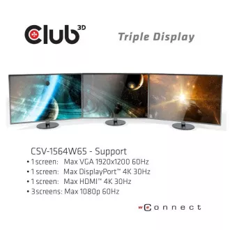 Club3D Dokovacia stanica USB-C 14v1, 1xDP, 1xHDMI, 1xVGA, 2xUSB-C, 5xUSB, čítačka SD kariet, čierna Club3D Dokovacia stanica USB-C 14v1, 1xDP, 1xHDMI, 1xVGA, 2xUSB-C, 5xUSB, čítačka SD kariet, čierna