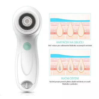 TOUCHBeauty 0759A Čistiaca kefa na pleť 3v1 ružová TOUCHBeauty 0759A Čistiaca kefa na pleť 3v1 ružová