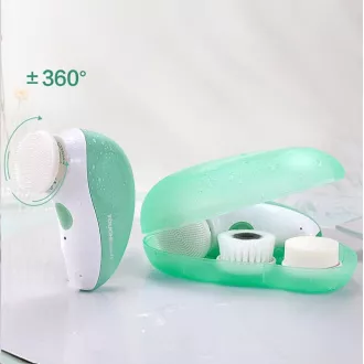TOUCHBeauty 1387A Čistiaca kefa na pleť 3v1 zelená TOUCHBeauty 1387A Čistiaca kefa na pleť 3v1 zelená