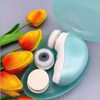TOUCHBeauty 1387A Čistiaca kefa na pleť 3v1 zelená TOUCHBeauty 1387A Čistiaca kefa na pleť 3v1 zelená