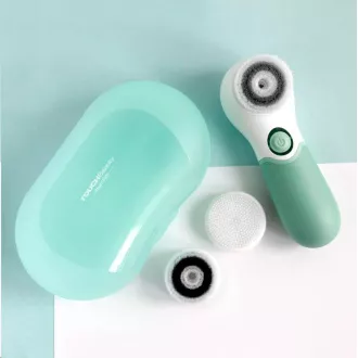 TOUCHBeauty 14838 Čistiaca kefa na pleť 3v1 zelená