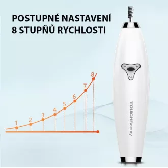 TOUCHBeauty 1733 Brúska na manikúru a pedikúru 6v1
