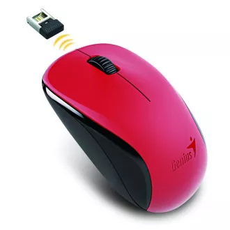 GENIUS myš NX-7000/ 1200 dpi/ bezdrôtová/ červená