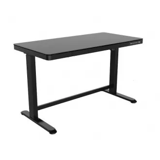 Delso WORKSTATION Elektrický výškovo nastaviteľný stôl čierny Delso WORKSTATION Elektrický výškovo nastaviteľný stôl čierny