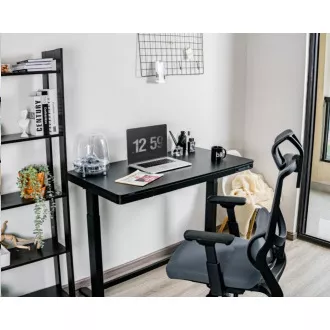 Delso WORKSTATION Elektrický výškovo nastaviteľný stôl čierny Delso WORKSTATION Elektrický výškovo nastaviteľný stôl čierny