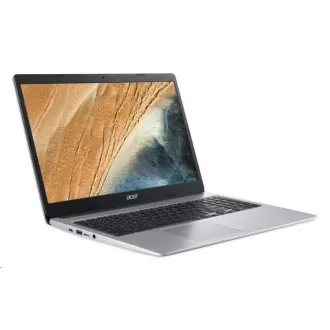 ACER NTB Chromebook 315 (CB315-3HT-C35J)-Celeron®N4120, 15.6" IPS, 4GB, 64 eMMC, Grafika UHD 600, Chrome OS, Strieborná