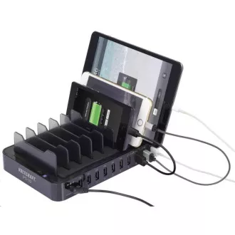CONRAD USB nabíjacia stanica so stojanmi pre mobily a tablety VOLTCRAFT PS-10 10 x USB CONRAD USB nabíjacia stanica so stojanmi pre mobily a tablety VOLTCRAFT PS-10 10 x USB