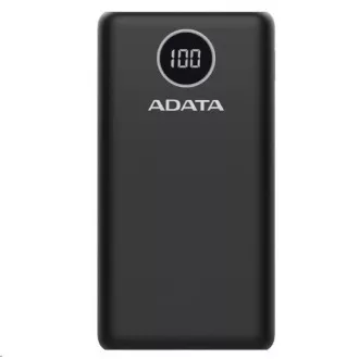 ADATA PowerBank P20000QCD - externá batéria pre mobil/tablet 20000mAh, 2, 1A, čierna ADATA PowerBank P20000QCD - externá batéria pre mobil/tablet 20000mAh, 2, 1A, čierna