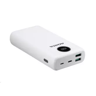 ADATA PowerBank P20000QCD - externá batéria pre mobil/tablet 20000mAh, 2, 1A, biela ADATA PowerBank P20000QCD - externá batéria pre mobil/tablet 20000mAh, 2, 1A, biela