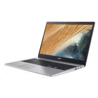 ACER NTB Chromebook 315 (CB315-3H-C8G0)-Celeron®N4120, 15.6" IPS, 4GB, 128 eMMC, Grafika UHD 600, Chrome OS, Strieborná