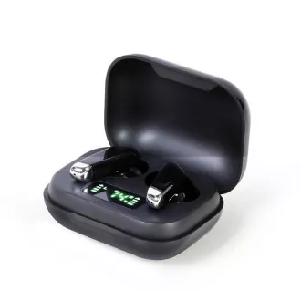 GEMBIRD slúchadlá FitEar-X300B, Bluetooth, TWS, čierna