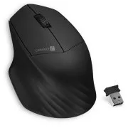 CONNECT IT Triple SmartSwitch bezdrôtová myš, 2.4 GHz & BT, čierna