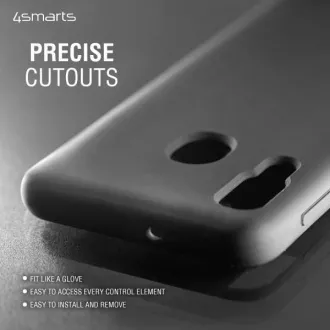 4smarts silikónový kryt CUPERTINO pre Apple iPhone 13 mini, čierna 4smarts silikónový kryt CUPERTINO pre Apple iPhone 13 mini, čierna