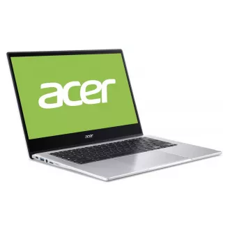 ACER NTB Chromebook Spin 14 (CP314-1HN-P06J)-Pentium®N6000, 14" IPS, 4GB, 128GB eMMC, UHD Graf., Chrome OS, Strieborná