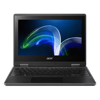 ACER NTB EDU TravelMate Spin B3 (TMB311RNA-32-P3MM), Pentium S.N6000, 11.6" FHD, 8GB, 256GB SSD, UHD, W10P EDU + W11P EDU, čierna