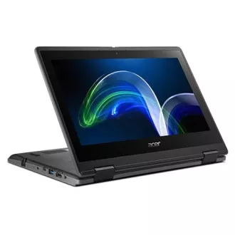 ACER NTB EDU TravelMate Spin B3 (TMB311RNA-32-P3MM), Pentium S.N6000, 11.6" FHD, 8GB, 256GB SSD, UHD, W10P EDU + W11P EDU, čierna