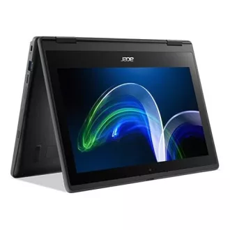 ACER NTB EDU TravelMate Spin B3 (TMB311RNA-32-P3MM), Pentium S.N6000, 11.6" FHD, 8GB, 256GB SSD, UHD, W10P EDU + W11P EDU, čierna