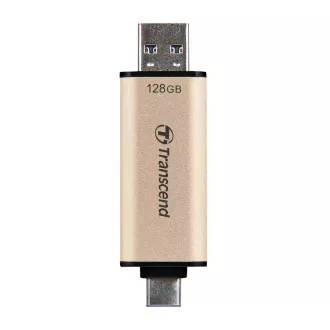 TRANSCEND Flash Disk 128GB JetFlash®930C, TLC, USB 3.2/USB Type C (R:420/W:400 MB/s) čierny