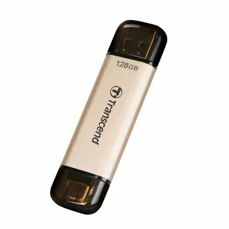 TRANSCEND Flash Disk 128GB JetFlash®930C, TLC, USB 3.2/USB Type C (R:420/W:400 MB/s) čierny