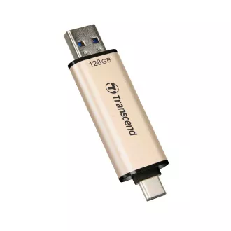 TRANSCEND Flash Disk 512GB JetFlash®930C, TLC, USB 3.2/USB Type C (R:420/W:400 MB/s) čierny