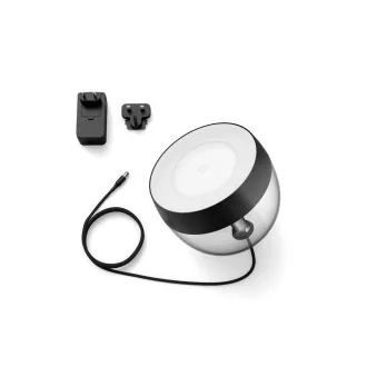 PHILIPS COL Iris Stolné svietidlo Hue White and color ambiance, čierna PHILIPS COL Iris Stolné svietidlo Hue White and color ambiance, čierna