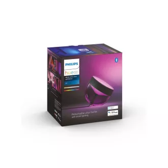 PHILIPS COL Iris Stolné svietidlo Hue White and color ambiance, čierna PHILIPS COL Iris Stolné svietidlo Hue White and color ambiance, čierna