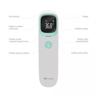 TrueLife Care Q9 - bezdotykový zdravotný teplomer