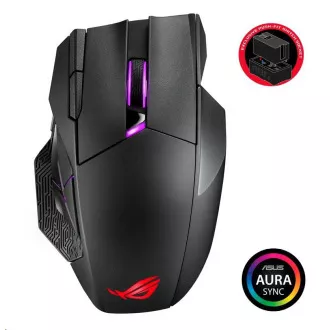 ASUS myš ROG SPATHA X (P707), bezdrôtová, čierna