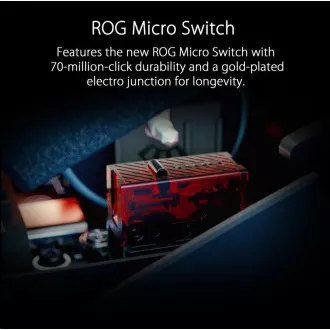 ASUS myš ROG SPATHA X (P707), bezdrôtová, čierna