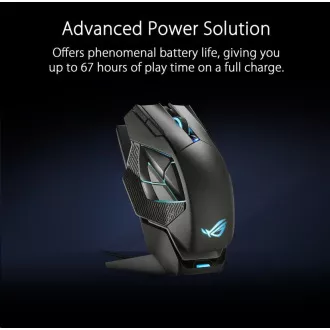 ASUS myš ROG SPATHA X (P707), bezdrôtová, čierna