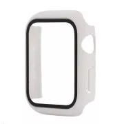 COTEetCI polykarbonátové púzdro s ochranou displeja pre Apple Watch 41 mm biela