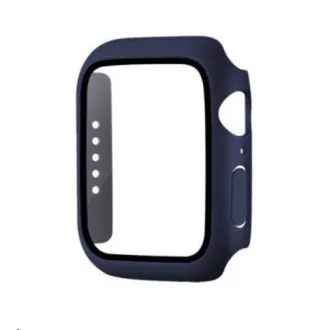 COTEetCI polykarbonátové púzdro s ochranou displeja pre Apple Watch 45 mm modrá