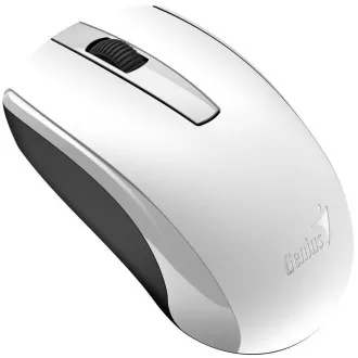 GENIUS myš ECO-8100/ 1600 dpi/ dobíjacia/ bezdrôtová/ biela